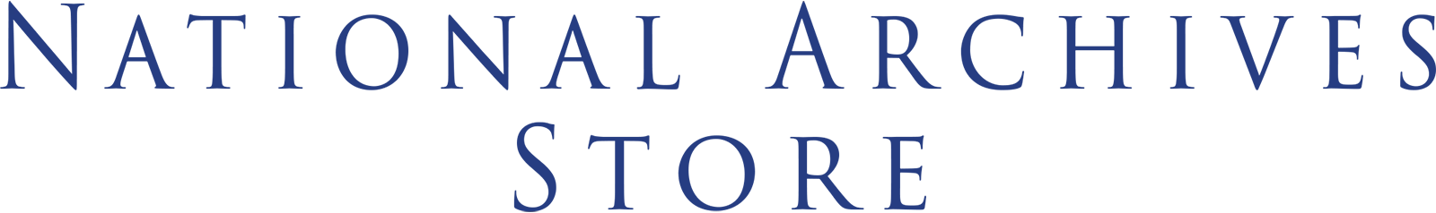 National Archives Store